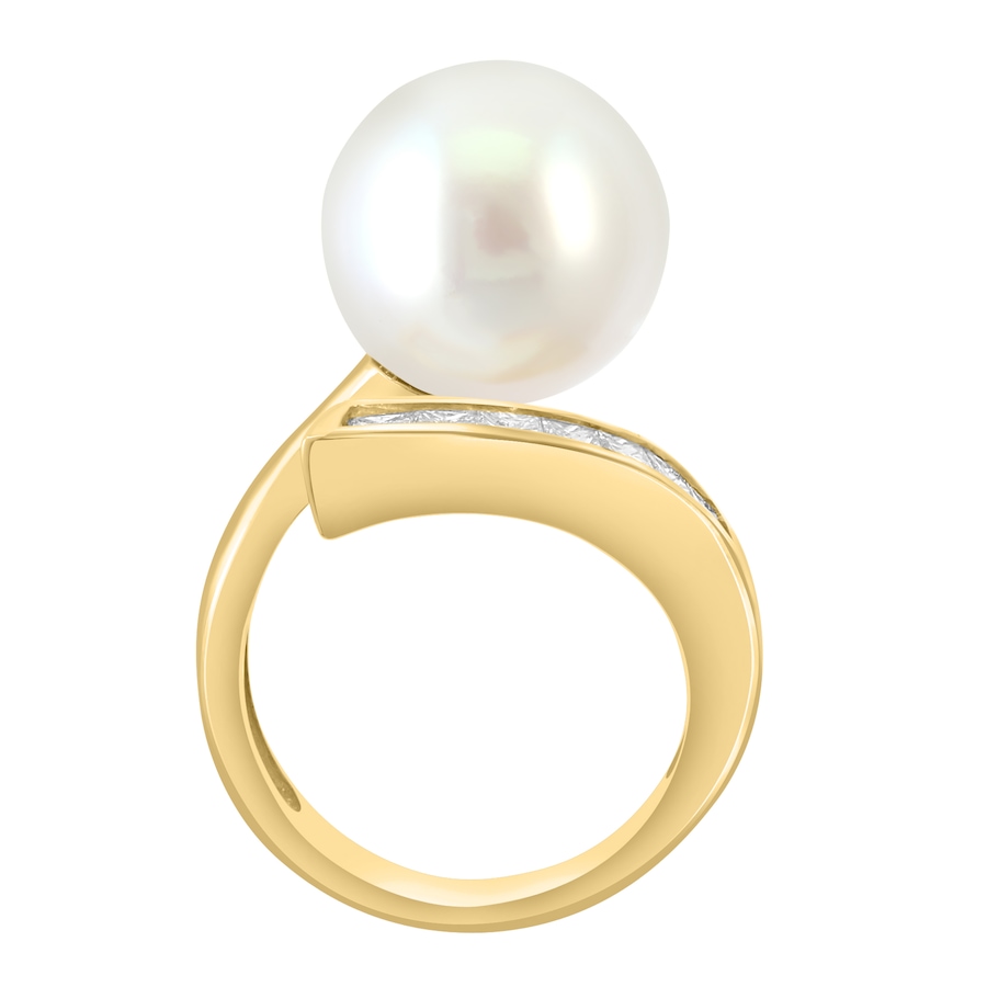 Image 744436_ALTMORE2.jpg, Product 744-436 / Price $2,699.99, EFFY 14K Yellow Gold Freshwater Pearl & Diamond Ring from Effy Jewellery on TSC.ca's Jewellery department