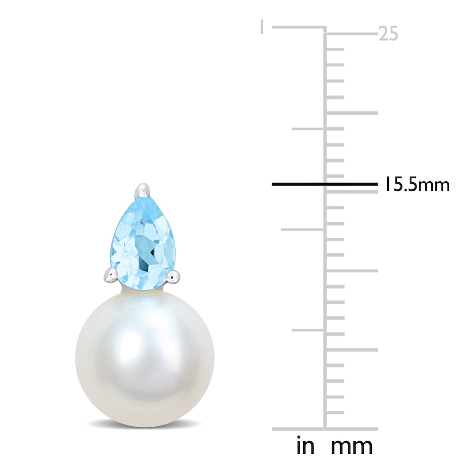 Image 744815_ALTMORE10.jpg, Product 744-815 / Price $199.99, Amour Pearls Sterling Silver Cultured Freshwater Pearl & Gemstone Earrings from Amour Pearls on TSC.ca's Jewellery department