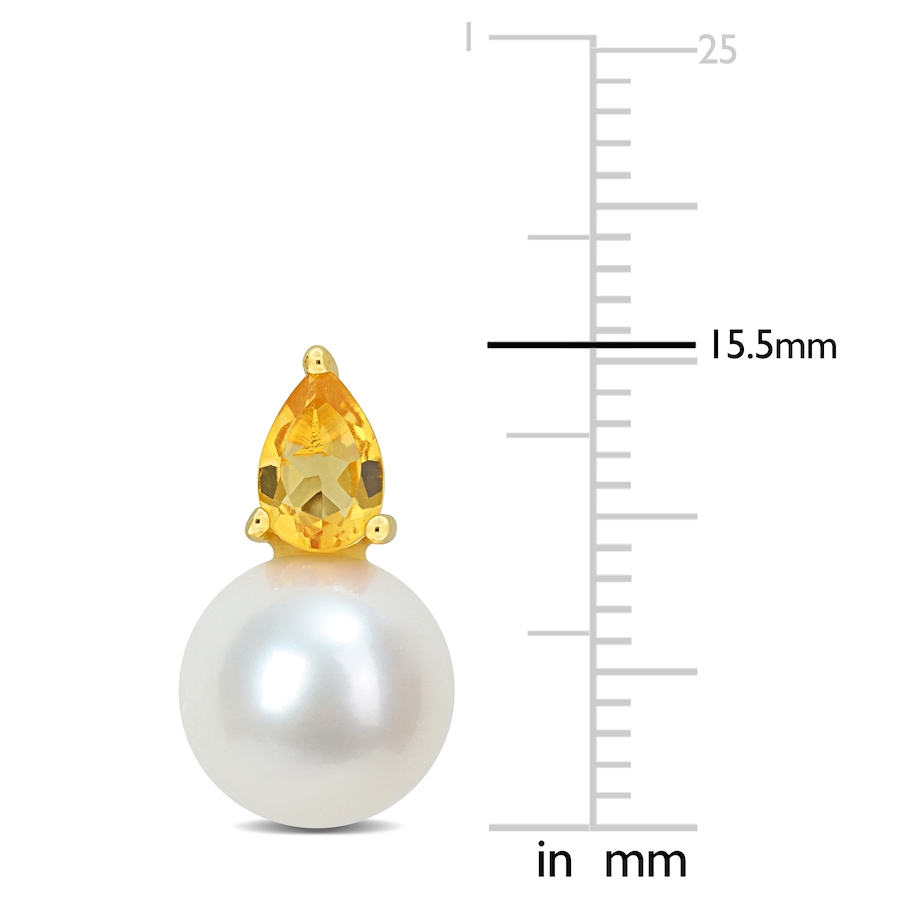 Image 744815_ALTMORE13.jpg, Product 744-815 / Price $199.99, Amour Pearls Sterling Silver Cultured Freshwater Pearl & Gemstone Earrings from Amour Pearls on TSC.ca's Jewellery department