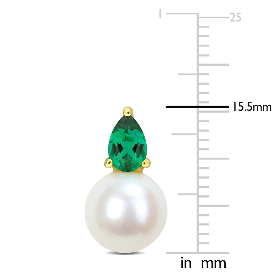 Image 744815_ALTMORE16.jpg, Product 744-815 / Price $199.99, Amour Pearls Sterling Silver Cultured Freshwater Pearl & Gemstone Earrings from Amour Pearls on TSC.ca's Jewellery department