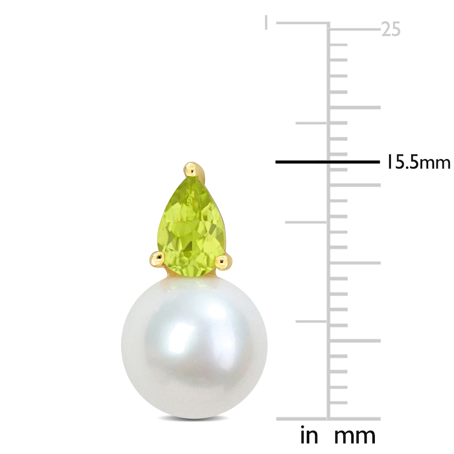 Image 744815_ALTMORE25.jpg, Product 744-815 / Price $199.99, Amour Pearls Sterling Silver Cultured Freshwater Pearl & Gemstone Earrings from Amour Pearls on TSC.ca's Jewellery department