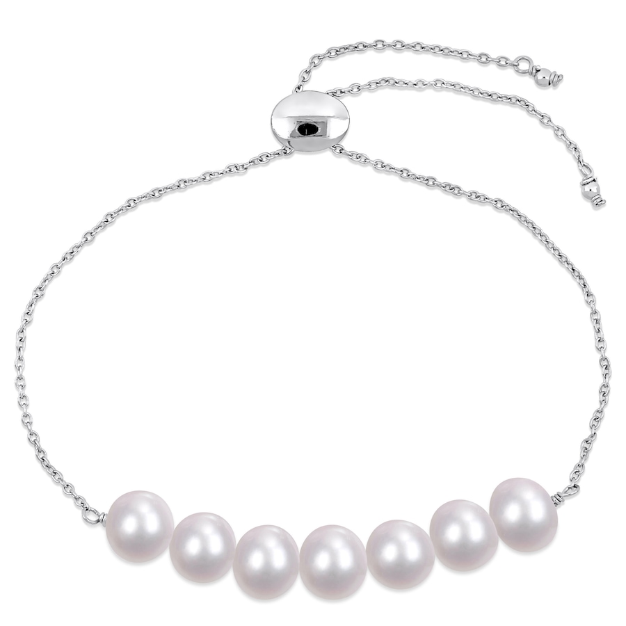 Image 744826.jpg, Product 744-826 / Price $129.99, Amour Pearls Sterling Silver Cultured Fresh Water Pearl Bolo Bracelet from Amour Pearls on TSC.ca's Jewellery department
