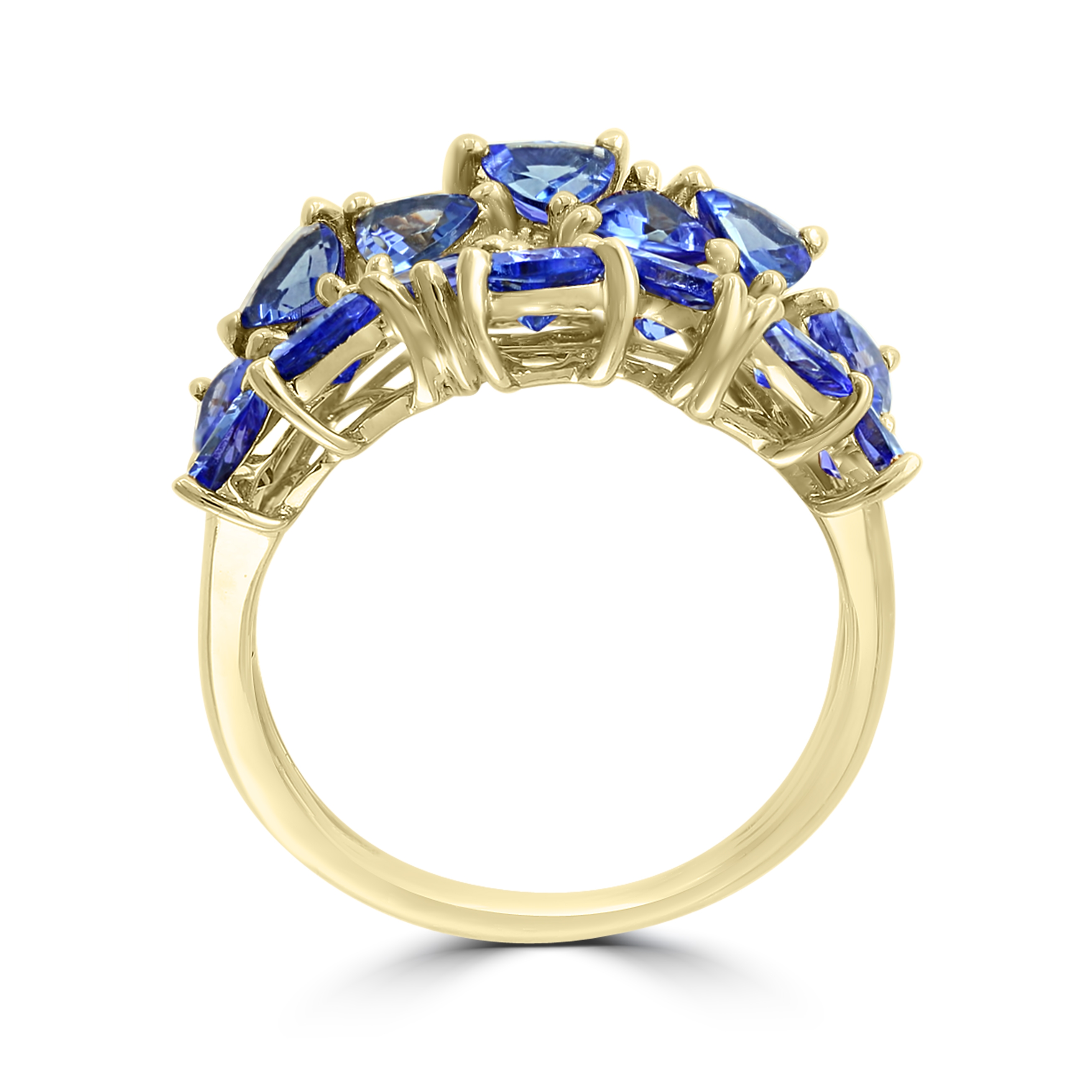 EFFY 14K Yellow Gold Tanzanite and Diamond Ring - TSC.ca