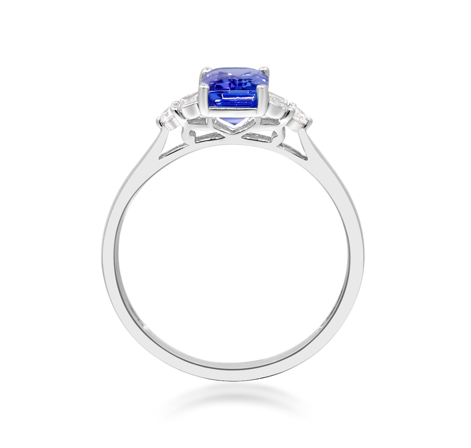 Image 744902_ALTMORE2.jpg, Product 744-902 / Price $1,129.99, Cirari 14K White Gold Tanzanite and Diamond Ring from Cirari on TSC.ca's Jewellery department