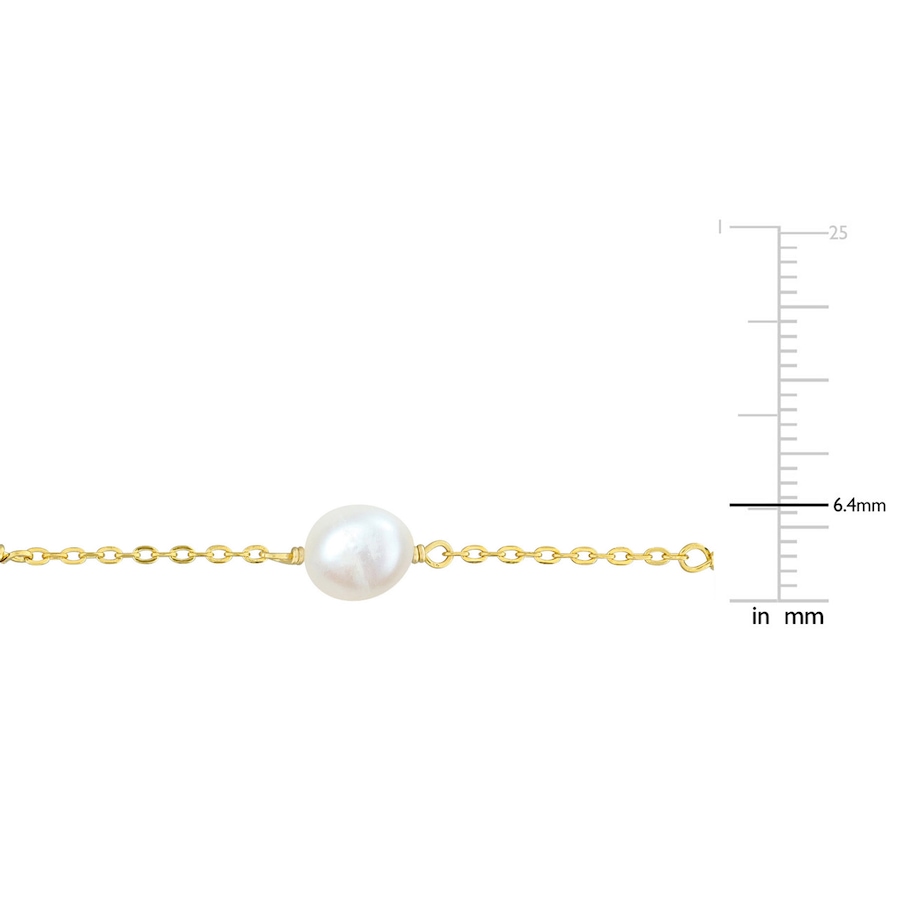 Image 745212_ALTMORE3.jpg, Product 745-212 / Price $129.99, Amour Pearls Yellow Gold Plated Sterling Silver Freshwater & Multi Gemstone Bead Necklace from Amour Pearls on TSC.ca's Jewellery department