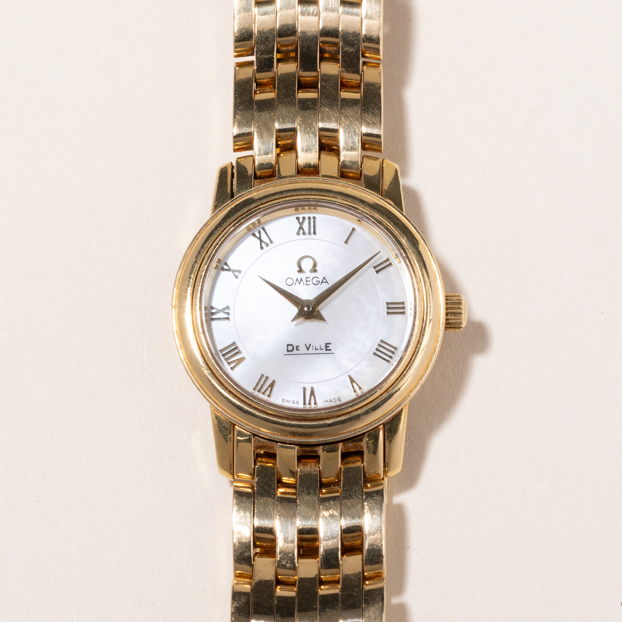 Estate Originals Ladies' 18K Gold Omega De Ville Prestige Swiss