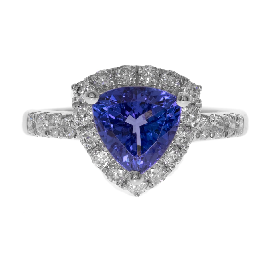 Image 745383.jpg, Product 745-383 / Price $2,999.99, Cirari 14K White Gold Tanzanite and Diamond Ring from Cirari on TSC.ca's Jewellery department
