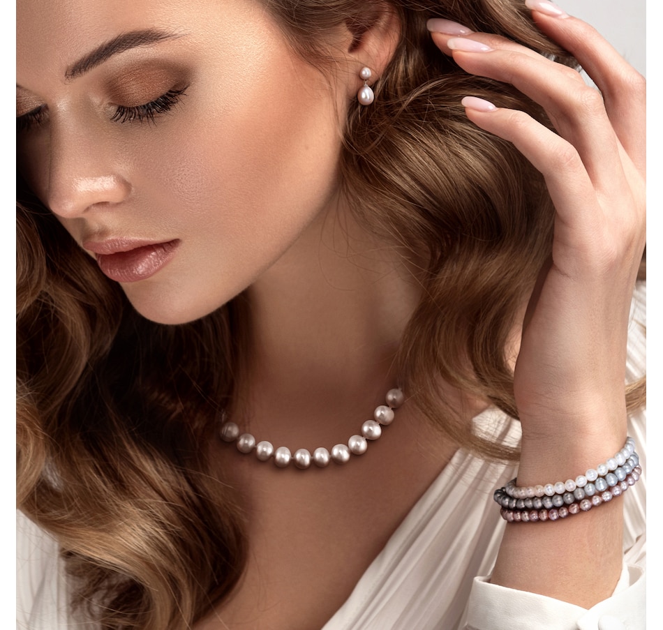 Image 745527_ALTMORE5.jpg, Product 745-527 / Price $229.99, Amour Pearls Sterling Silver Cultured Freshwater Pearl Five Piece Gift Box Set from Amour Pearls on TSC.ca's Jewellery department