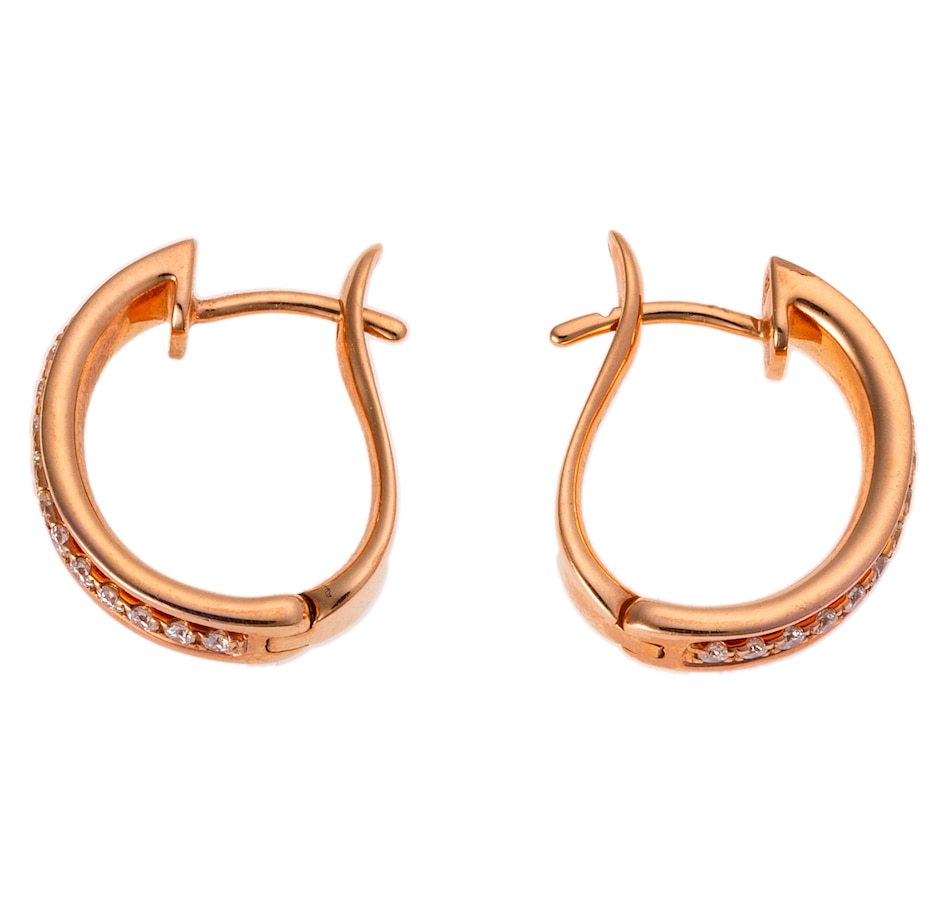 Image 745628_ALTMORE1.jpg, Product 745-628 / Price $1,795.00, Estate Originals 14K Rose Gold Huggie-Style Diamond Earrings from Estate Originals on TSC.ca's Jewellery department