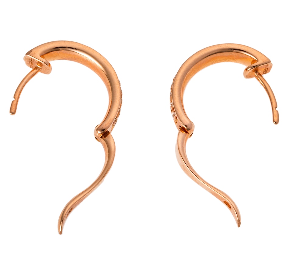 Image 745628_ALTMORE2.jpg, Product 745-628 / Price $1,795.00, Estate Originals 14K Rose Gold Huggie-Style Diamond Earrings from Estate Originals on TSC.ca's Jewellery department