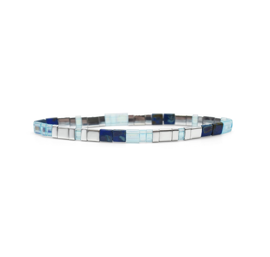 Image 745681.jpg, Product 745-681 / Price $69.99, Skylar Paige Dream Tila Bonne Nuit Blue Bracelet from Skylar Paige on TSC.ca's Jewellery department