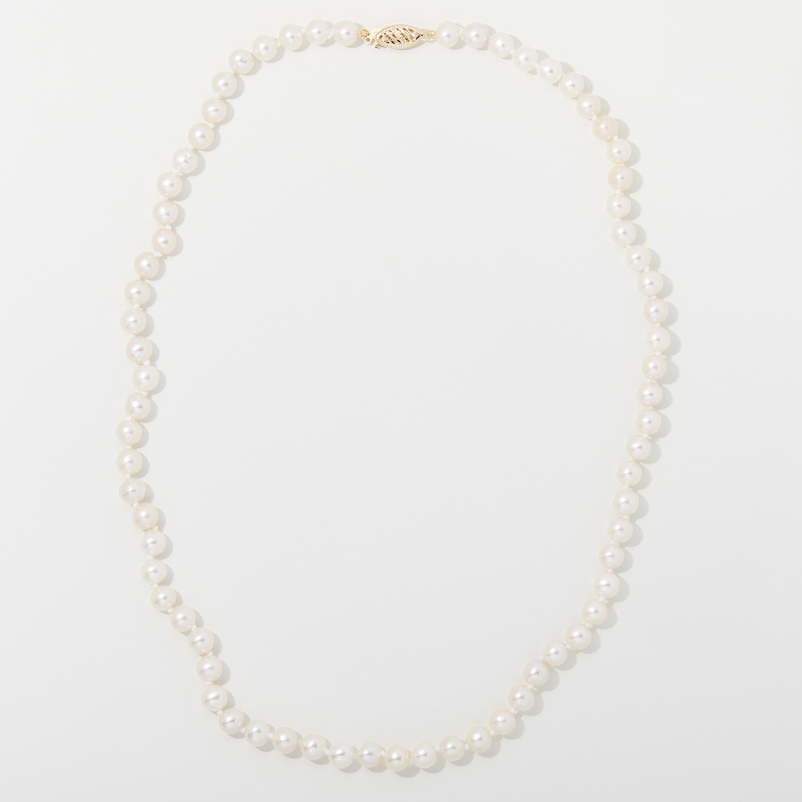 Image 745807.jpg, Product 745-807 / Price $559.99 - $749.99, 14K Gold Akoya Pearl Necklace from The Vault on TSC.ca's Jewellery department