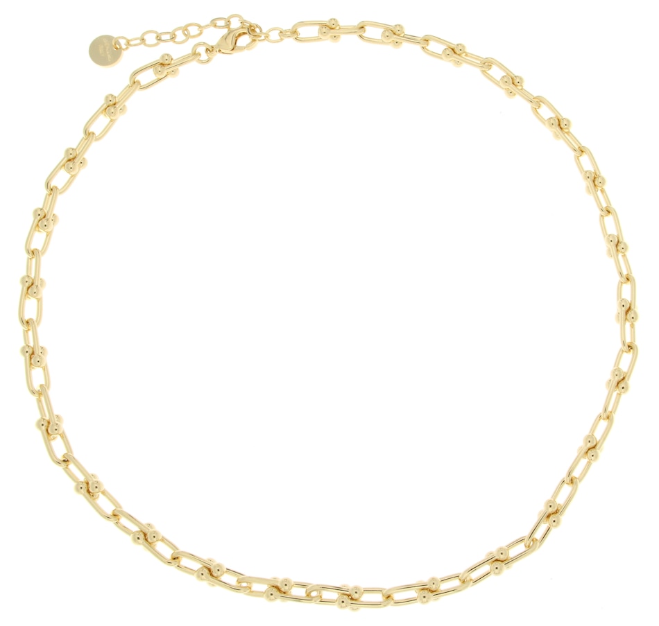 Image 745902_YGP.jpg, Product 745-902 / Price $119.99, Bronzoro U-Link Necklace from Bronzoro on TSC.ca's Jewellery department