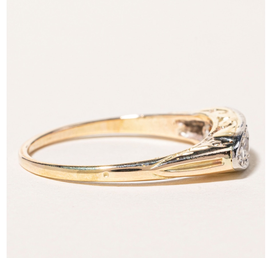 Image 746025_ALTMORE2.jpg, Product 746-025 / Price $2,495.00, Estate Originals Edwardian 5-Across Old European-Cut Diamond Ring from Estate Originals on TSC.ca's Jewellery department