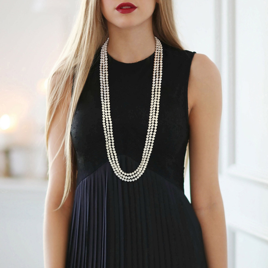 Image 746037_ALTMORE4.jpg, Product 746-037 / Price $229.99, Amour Pearls Freshwater Pearl Multi-Layered Endless Necklace from Amour Pearls on TSC.ca's Jewellery department
