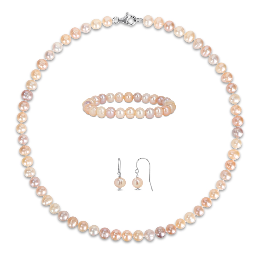 Image 746040_ALTMORE1.jpg, Product 746-040 / Price $149.99, Amour Pearls Sterling Silver Freshwater Pearl Necklace, Bracelet and Earring Set from Amour Pearls on TSC.ca's Jewellery department