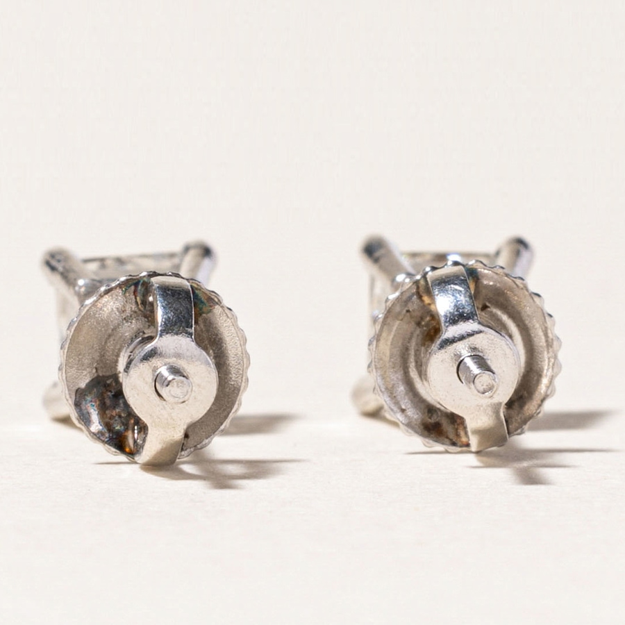 Image 746059_ALTMORE4.jpg, Product 746-059 / Price $4,295.00, Estate Originals Platinum 1.02 Carat Princess-Cut Diamond Stud Earrings from Estate Originals on TSC.ca's Jewellery department