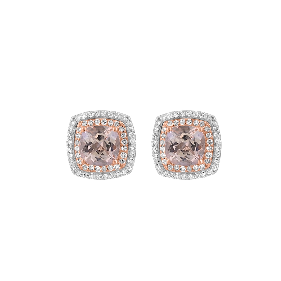 Image 746159_ALTMORE1.jpg, Product 746-159 / Price $1,999.99, EFFY 14K Two-Tone Gold Morganite and Diamond Stud Earrings from Effy Jewellery on TSC.ca's Jewellery department