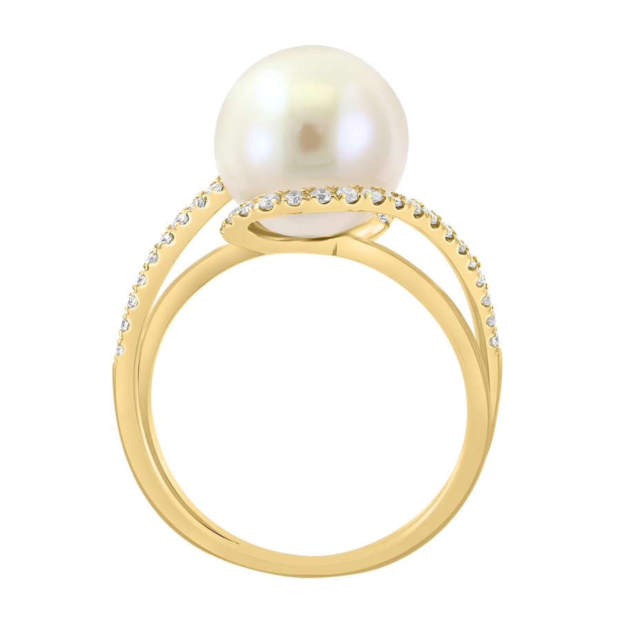 Image 746189_ALTMORE1.jpg, Product 746-189 / Price $1,599.99, EFFY 14K Yellow Gold Freshwater Pearl & Diamond Ring from Effy Jewellery on TSC.ca's Jewellery department