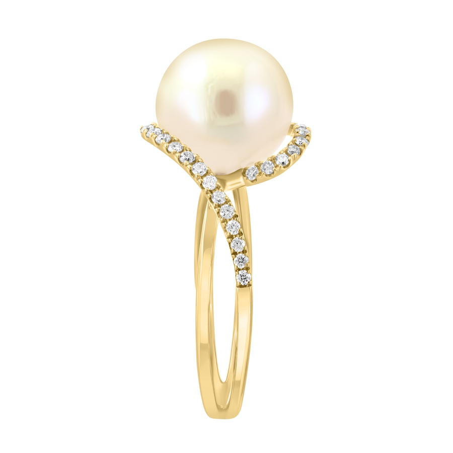 Image 746189_ALTMORE2.jpg, Product 746-189 / Price $1,599.99, EFFY 14K Yellow Gold Freshwater Pearl & Diamond Ring from Effy Jewellery on TSC.ca's Jewellery department