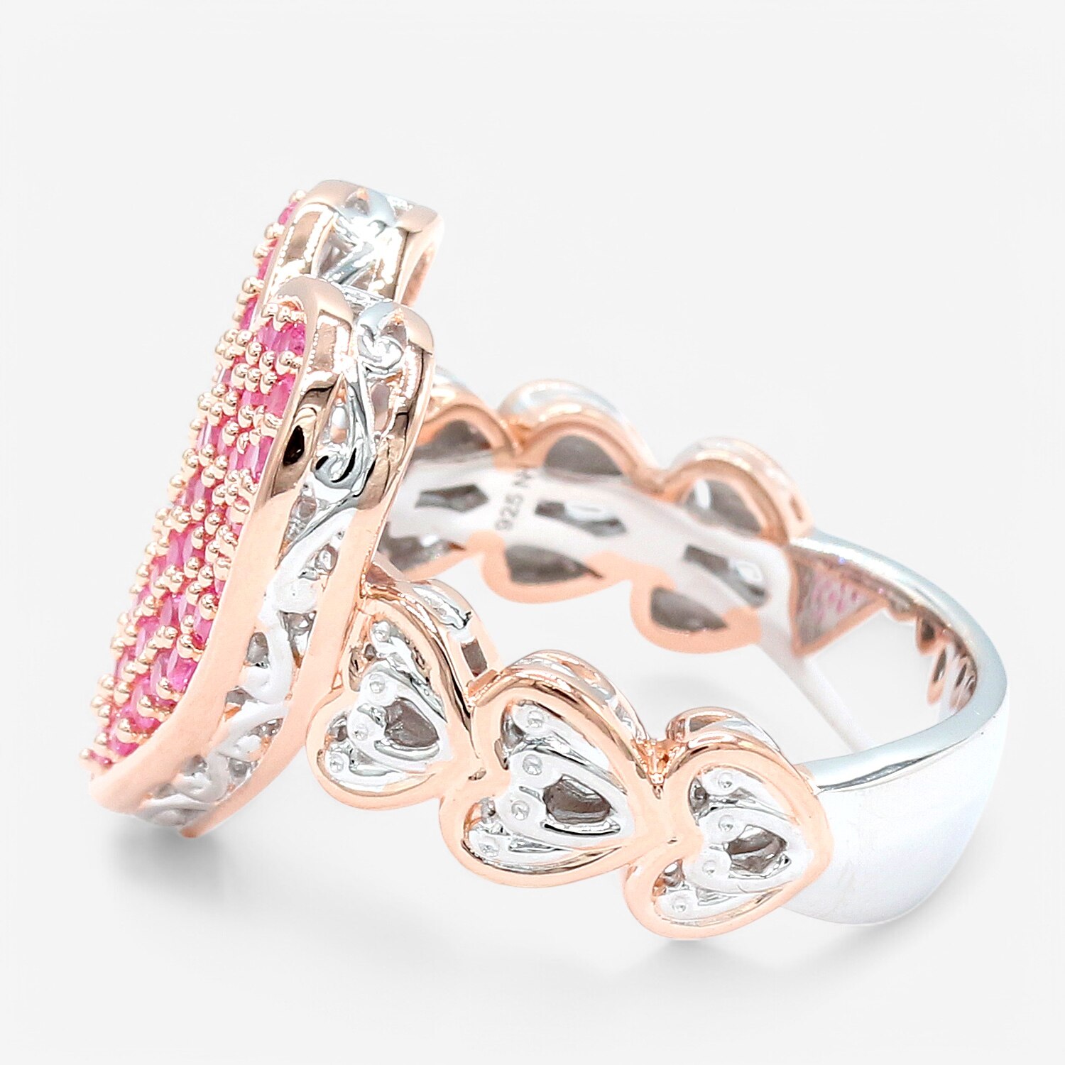 Gems en Vogue Palladium Silver Gemstone Ring - TSC.ca