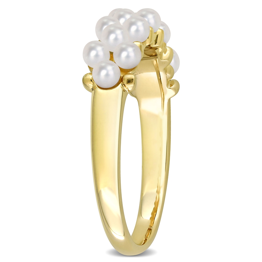 Image 746248_ALTMORE1.jpg, Product 746-248 / Price $699.99, Amour Pearls Freshwater Cultured Pearl Semi-Eternity Ring from Amour Pearls on TSC.ca's Jewellery department