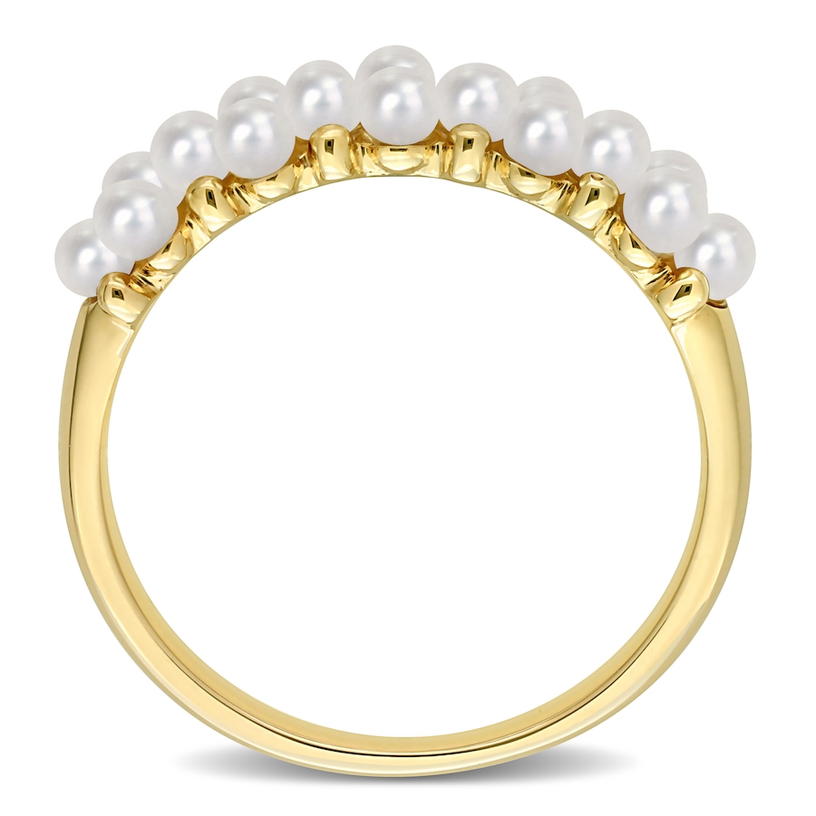 Image 746248_ALTMORE2.jpg, Product 746-248 / Price $699.99, Amour Pearls Freshwater Cultured Pearl Semi-Eternity Ring from Amour Pearls on TSC.ca's Jewellery department