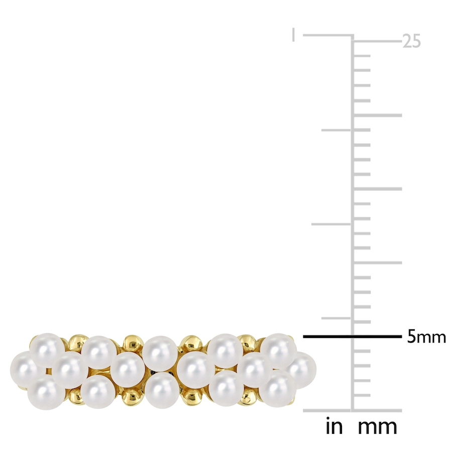 Image 746248_ALTMORE4.jpg, Product 746-248 / Price $699.99, Amour Pearls Freshwater Cultured Pearl Semi-Eternity Ring from Amour Pearls on TSC.ca's Jewellery department