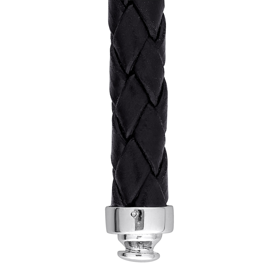 Image 746250_ALTMORE2.jpg, Product 746-250 / Price $219.99, Amour Pearls Gents Black Cultured Freshwater Braid Black Leather Bracelet with Black Diamonds in Silver Black Rhodium from Amour Pearls on TSC.ca's Jewellery department