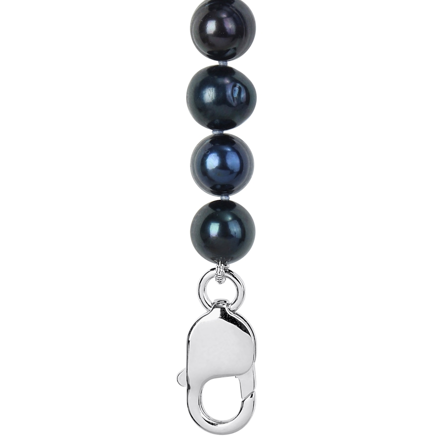 Image 746253_ALTMORE2.jpg, Product 746-253 / Price $119.99, Amour Pearls Gents Black Freshwater Cultured Pearl Bracelet with Large Silver Clasp from Amour Pearls on TSC.ca's Jewellery department