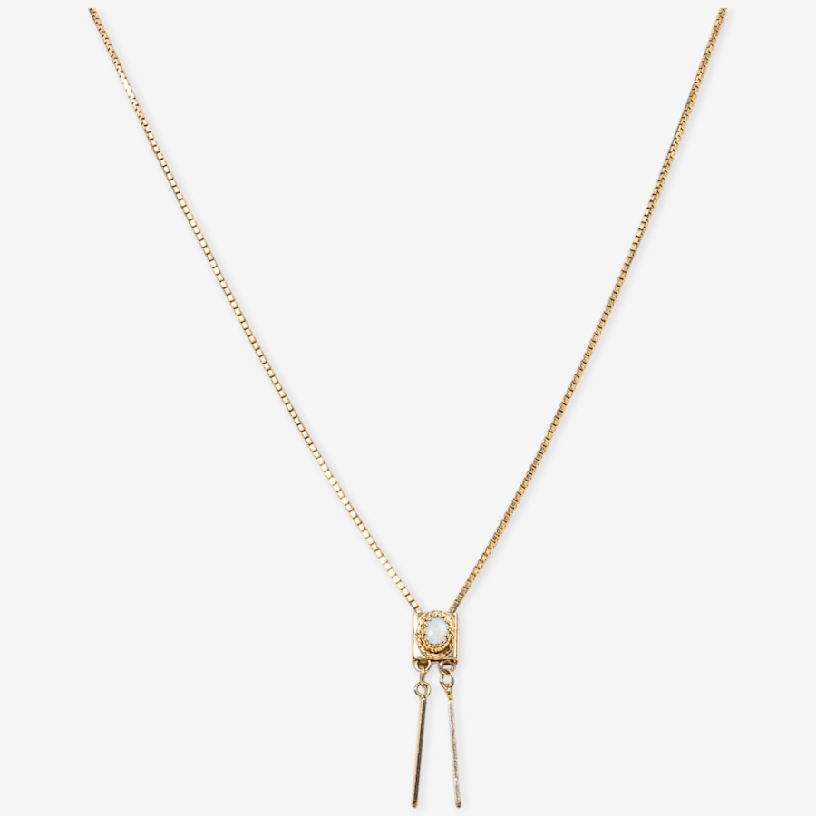 Image 746275_ALTMORE1.jpg, Product 746-275 / Price $1,188.00, Estate Originals 10K Yellow Gold 28" Opal Lariat Necklace from Estate Originals on TSC.ca's Jewellery department