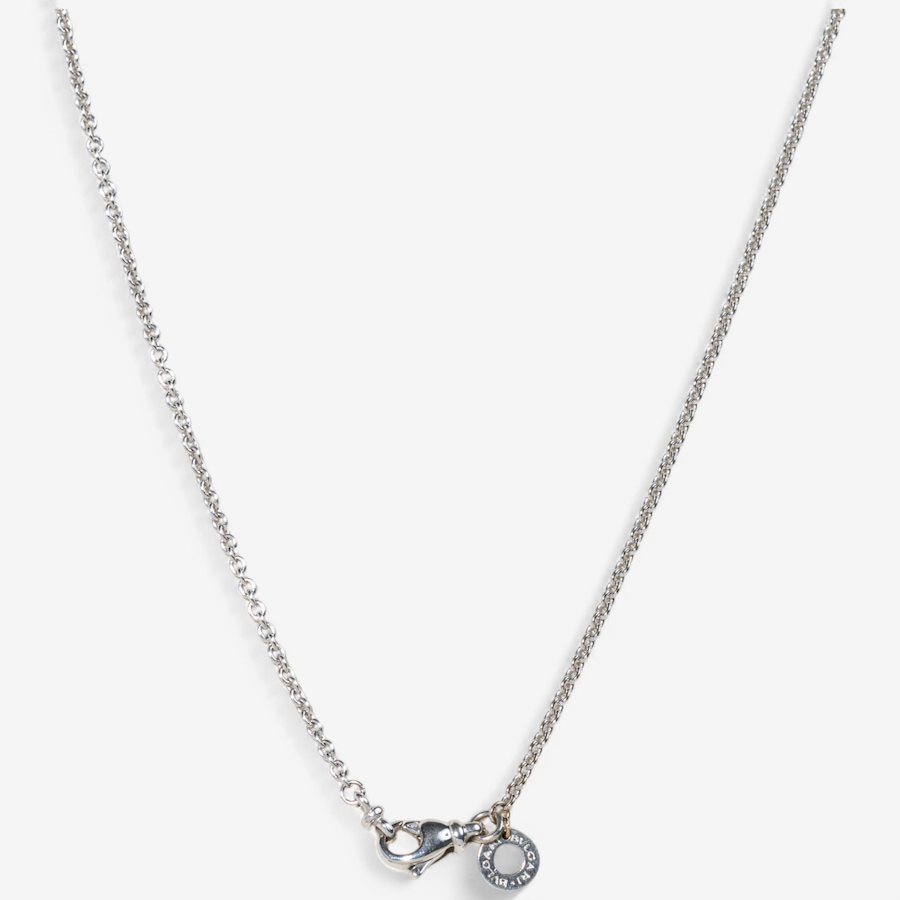 Image 746340_ALTMORE3.jpg, Product 746-340 / Price $2,650.00, Estate Originals 18K White Gold Onyx Bvlgari Circle Pendant from Estate Originals on TSC.ca's Jewellery department