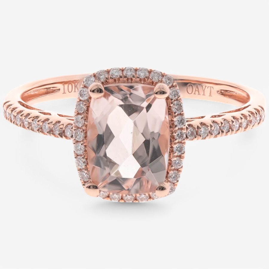 Image 746471.jpg, Product 746-471 / Price $1,299.99, CIRARI 10K Rose Gold Morganite And Diamond Ring from Cirari on TSC.ca's Jewellery department