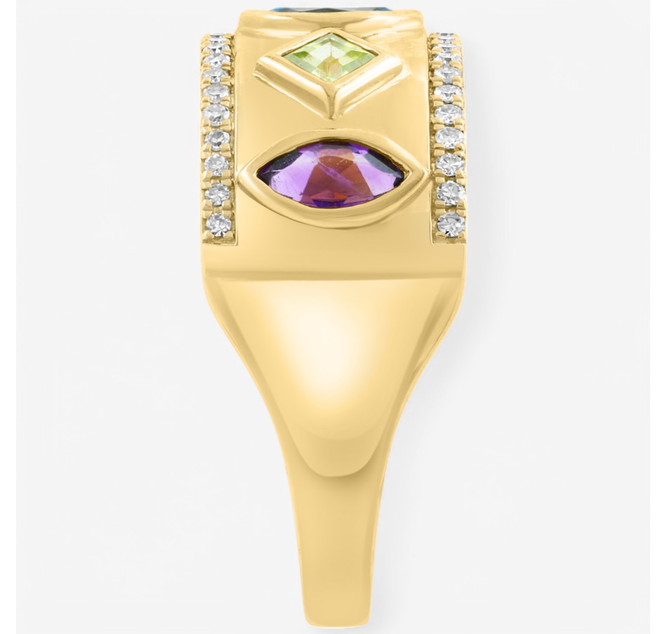 Image 746563_ALTMORE1.jpg, Product 746-563 / Price $1,799.99, EFFY 14K Yellow Gold Multi Gemstone & Diamond Ring from Effy Jewellery on TSC.ca's Jewellery department