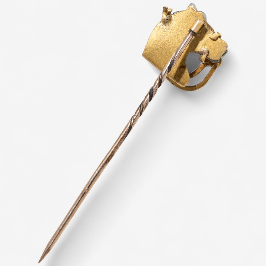 Image 746578_ALTMORE1.jpg, Product 746-578 / Price $795.00, Estate Originals 10K Yellow Gold Carved Rock Crystal Horse Head Stick Pin from Estate Originals on TSC.ca's Jewellery department