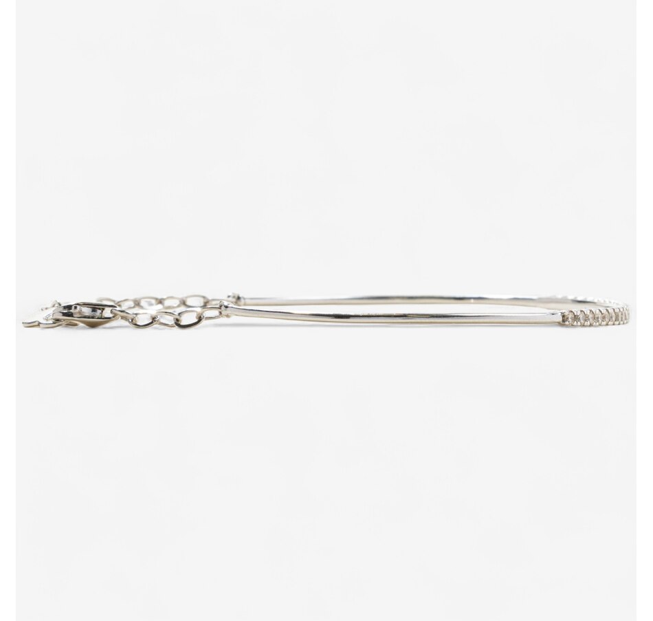 Image 746592_ALTMORE2.jpg, Product 746-592 / Price $1,995.00, Estate Originals 18K White Gold 0.58-Carat Diamond Half Bangle Bracelet from Estate Originals on TSC.ca's Jewellery department