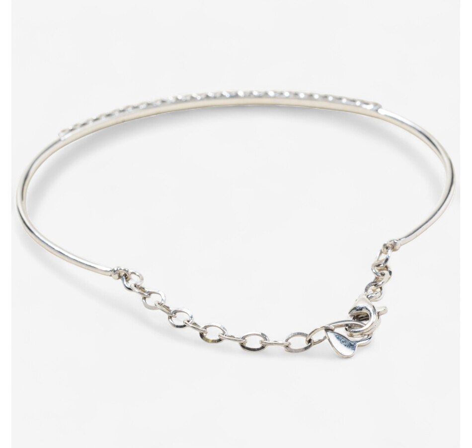 Image 746592_ALTMORE4.jpg, Product 746-592 / Price $1,995.00, Estate Originals 18K White Gold 0.58-Carat Diamond Half Bangle Bracelet from Estate Originals on TSC.ca's Jewellery department