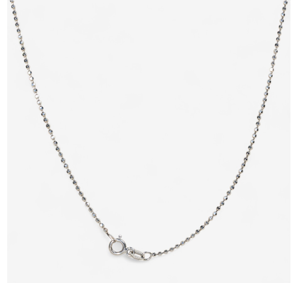 Image 746614_ALTMORE3.jpg, Product 746-614 / Price $2,795.00, Estate Originals 18K White Gold 16" Diamond-Set Ball Pendant from Estate Originals on TSC.ca's Jewellery department