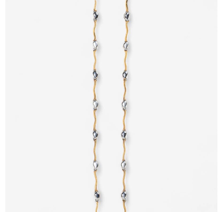 Image 746616_ALTMORE3.jpg, Product 746-616 / Price $4,695.00, Estate Originals 14K Yellow and White Gold Fancy "Y" Design Diamond Necklace from Estate Originals on TSC.ca's Jewellery department