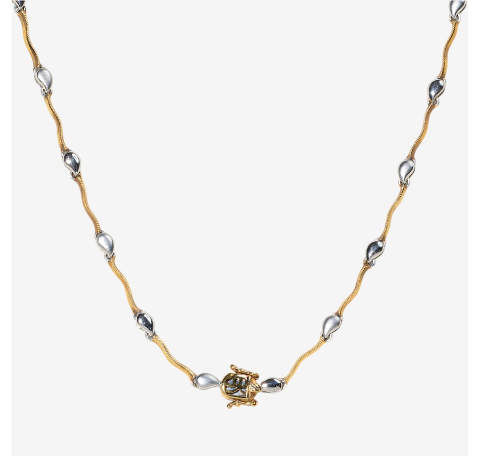 Image 746616_ALTMORE4.jpg, Product 746-616 / Price $4,695.00, Estate Originals 14K Yellow and White Gold Fancy "Y" Design Diamond Necklace from Estate Originals on TSC.ca's Jewellery department