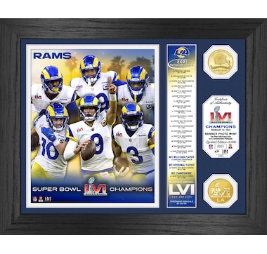  Los Angeles Rams Black Framed Super Bowl LVI Champions Jersey  Logo Display Case - Football Jersey Logo Display Cases : Sports & Outdoors