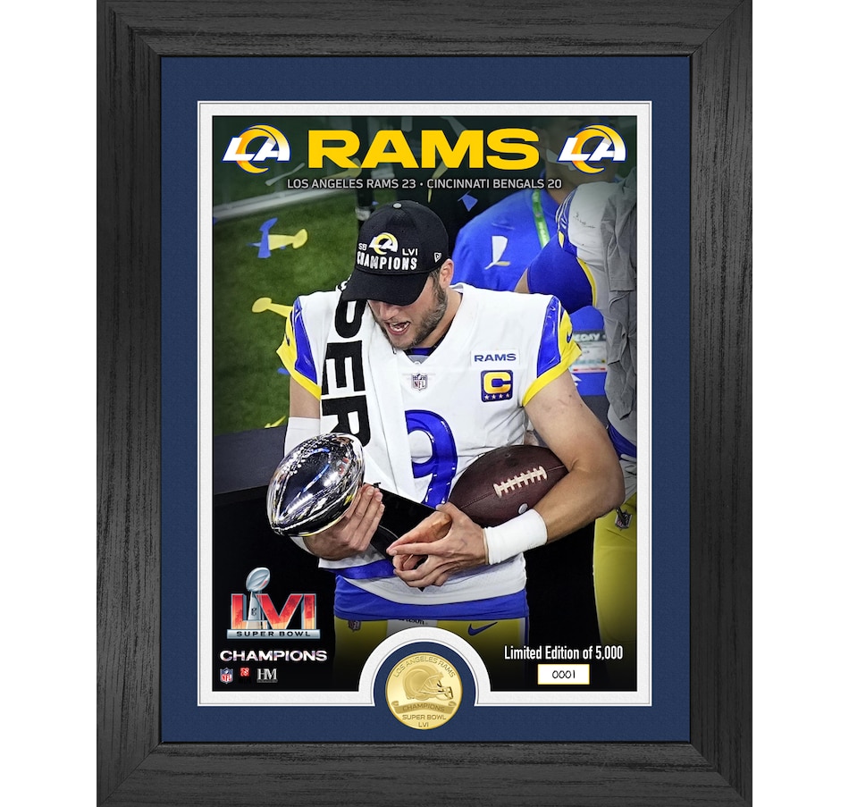 Toys & Hobbies - Collectibles - Sports Memorabilia - Matt Stafford Rams Super  Bowl 56 Champion Lombardi Trophy Photo Mint - Online Shopping for Canadians