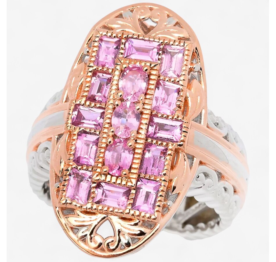 Image 746676.jpg, Product 746-676 / Price $399.99, Gems En Vogue Palladium Silver Pink Sapphire Ring from Gems En Vogue on TSC.ca's Jewellery department