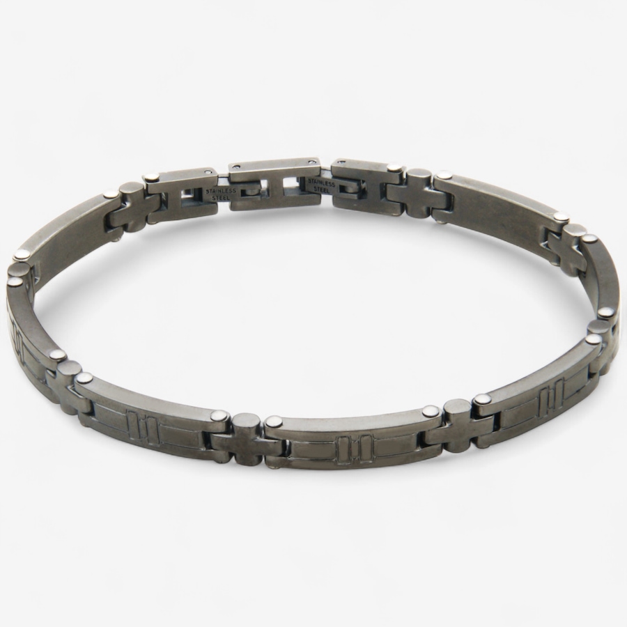 Image 746730.jpg, Product 746-730 / Price $149.99, Steelx IP Gun Colour 6-mm Bracelet 8" with 0.5" Removable Extension Clasp from Steelx on TSC.ca's Jewellery department