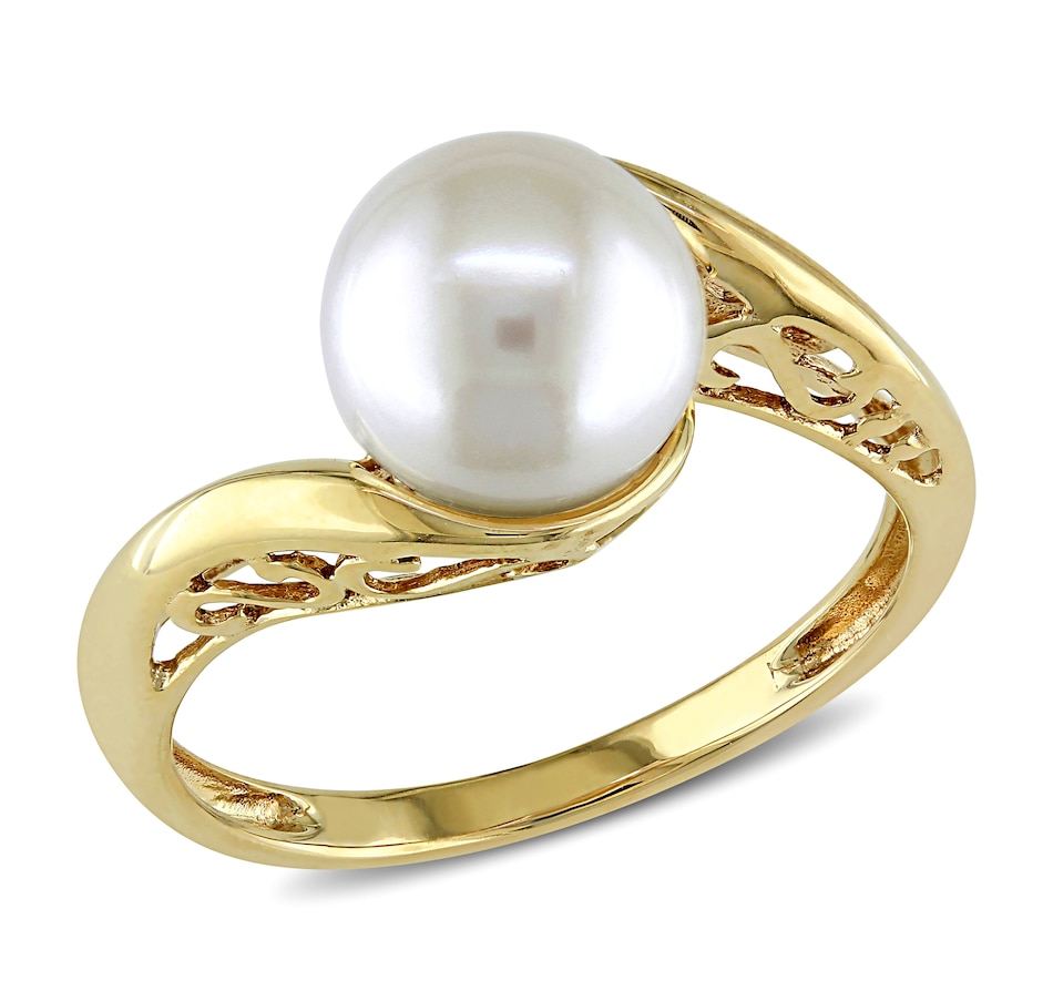 Image 746741.jpg, Product 746-741 / Price $629.99, Amour Pearls 10K Yellow Gold Cultured FreshWater Pearl Ring from Amour Pearls on TSC.ca's Jewellery department