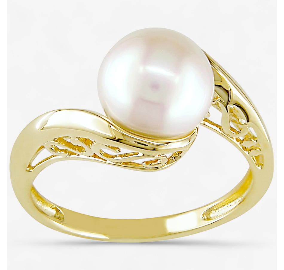 Image 746741_ALTMORE1.jpg, Product 746-741 / Price $629.99, Amour Pearls 10K Yellow Gold Cultured FreshWater Pearl Ring from Amour Pearls on TSC.ca's Jewellery department