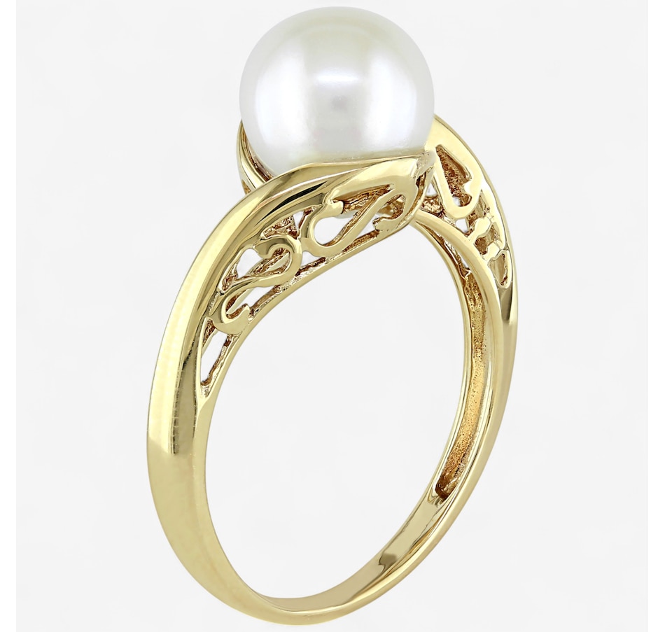 Image 746741_ALTMORE2.jpg, Product 746-741 / Price $629.99, Amour Pearls 10K Yellow Gold Cultured FreshWater Pearl Ring from Amour Pearls on TSC.ca's Jewellery department