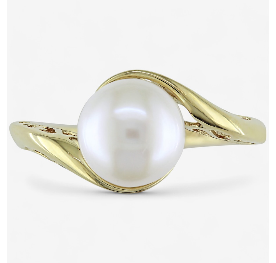 Image 746741_ALTMORE3.jpg, Product 746-741 / Price $629.99, Amour Pearls 10K Yellow Gold Cultured FreshWater Pearl Ring from Amour Pearls on TSC.ca's Jewellery department