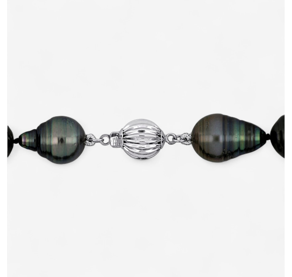 Image 746747_ALTMORE1.jpg, Product 746-747 / Price $1,399.99, Amour Pearls 14K White Gold Graduated Tahitian Cultured Pearl Necklace from Amour Pearls on TSC.ca's Jewellery department
