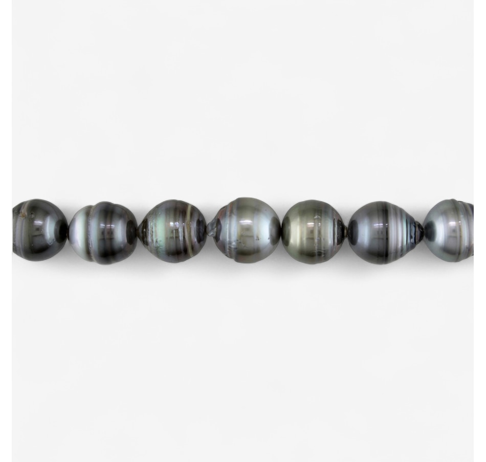 Image 746748_ALTMORE1.jpg, Product 746-748 / Price $1,429.99, Amour Pearls 14K White Gold Tahitian Pearl Strand Necklace from Amour Pearls on TSC.ca's Jewellery department